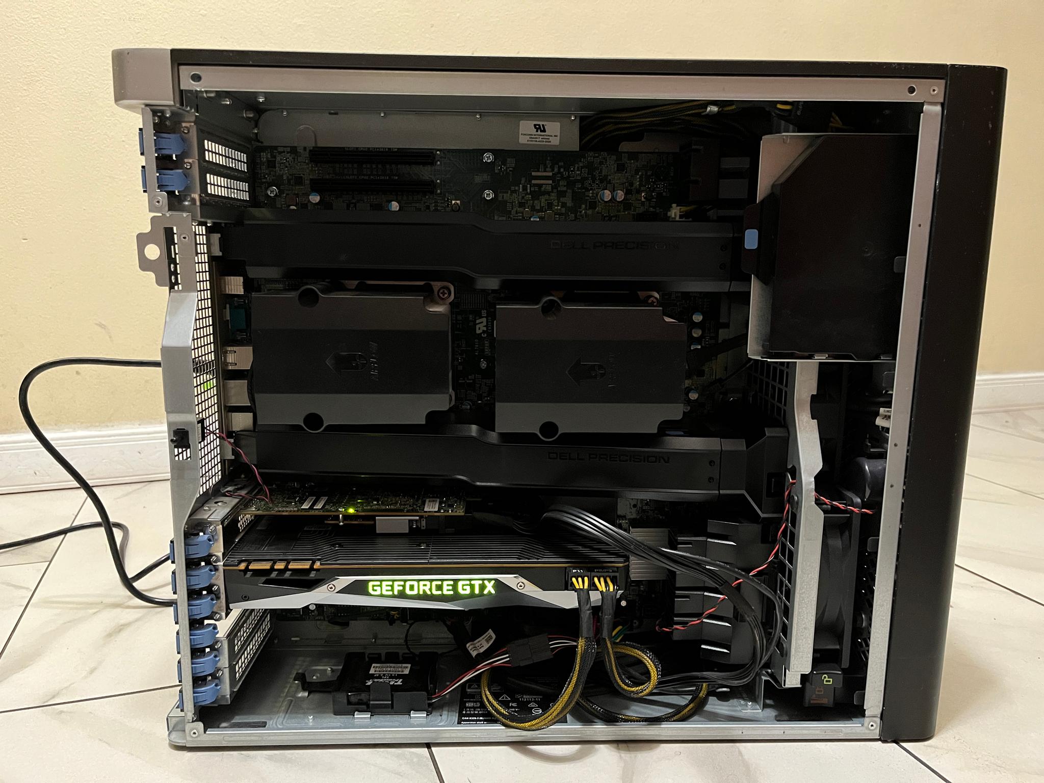 🔥NVIDIA GTX 1080 Ti, Intel Xeon 12 Core (Same as i7), 500 GB SSD, 12 GB RAM, Dell T7910 Gaming PC 🟢🔥