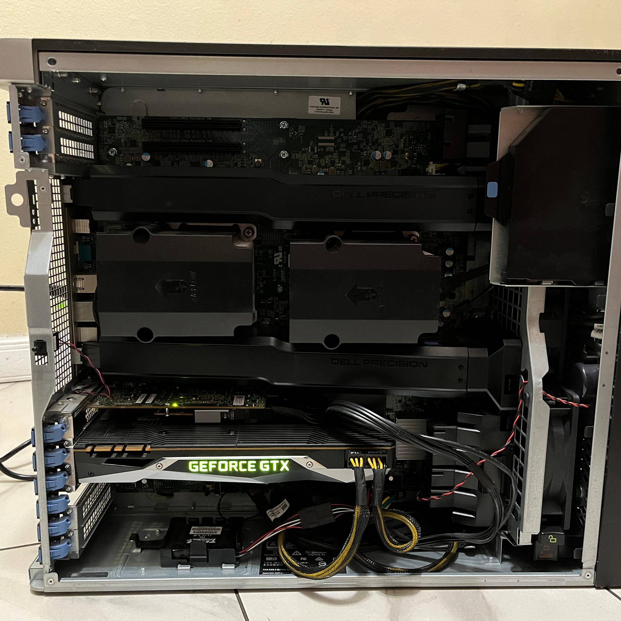 🔥NVIDIA GTX 1080 Ti, Intel Xeon 12 Core (Same as i7), 500 GB SSD, 12 GB RAM, Dell T7910 Gaming PC 🟢🔥