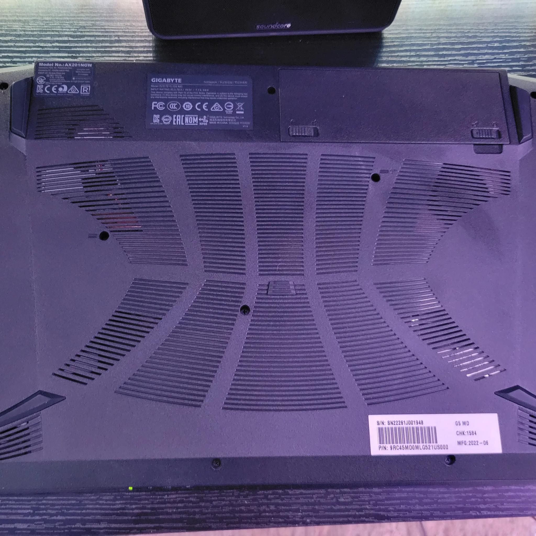 Gigabyte G5 MD 3050Ti Gaming Laptop