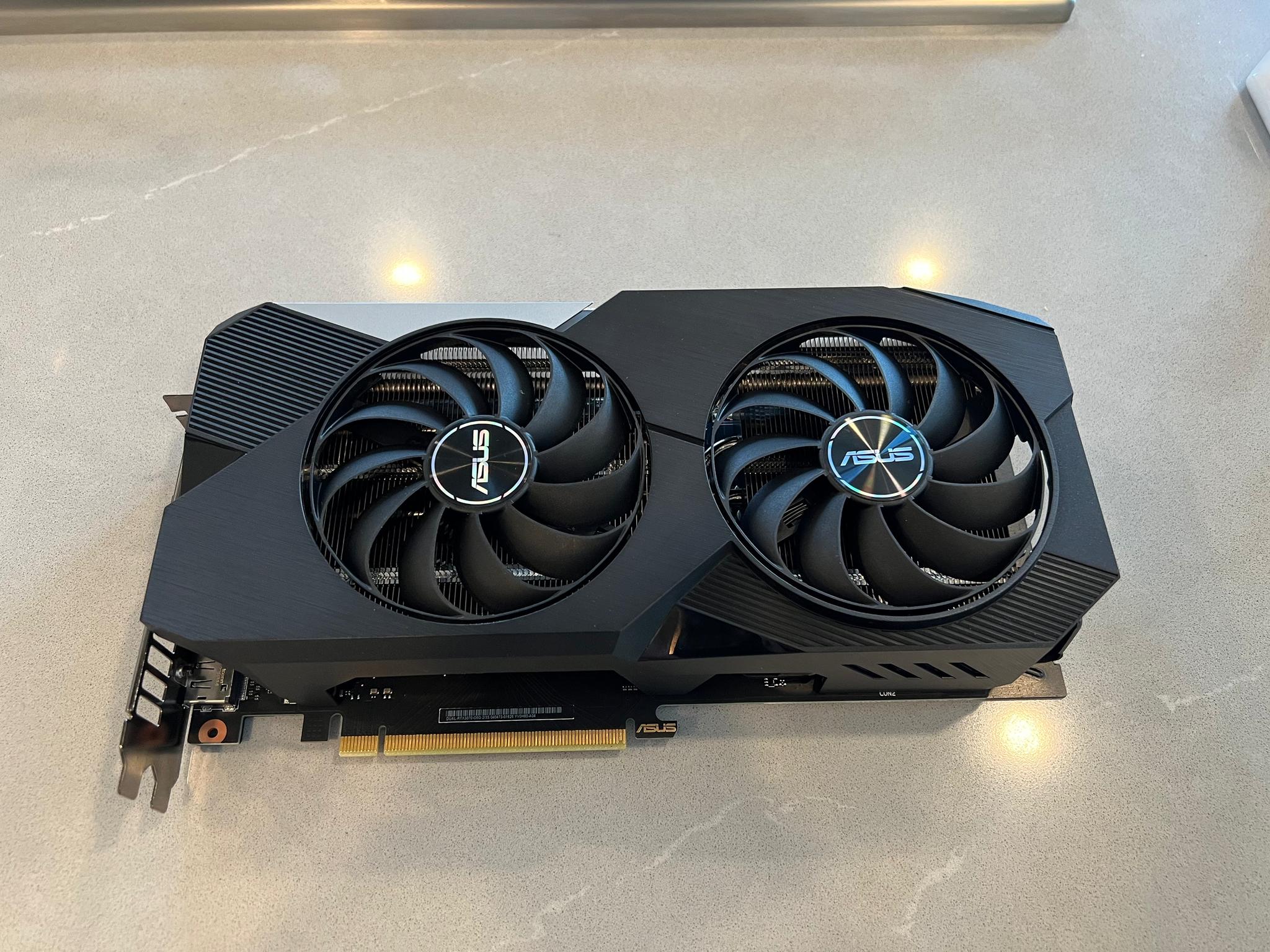 LIKE NEW - ASUS DUAL RTX 3070