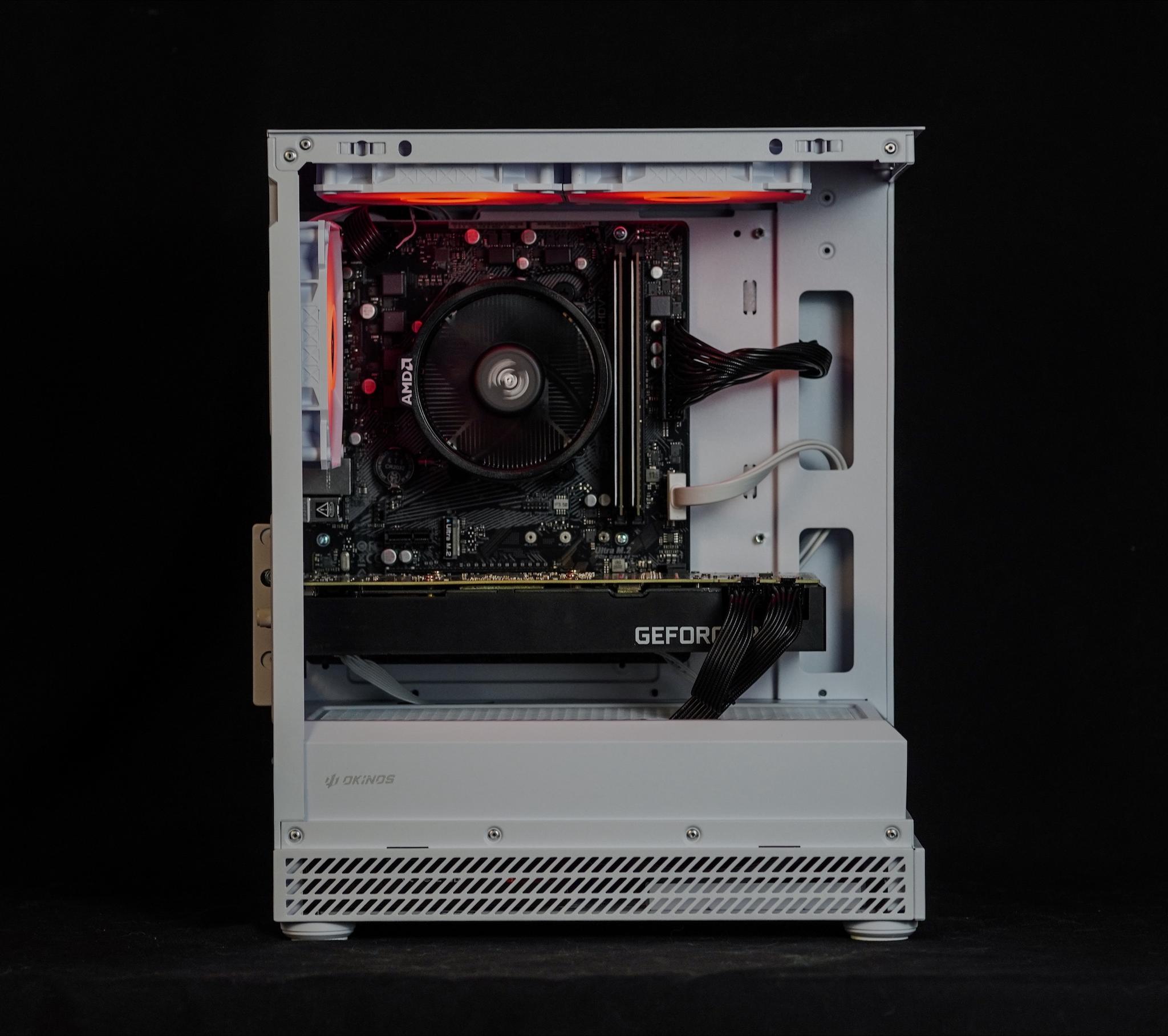 Clean Gaming PC - Ryzen 5 5500 | RTX 3070 8GB | 16GB DDR4