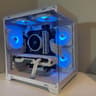 White Gaming Pc Gtx 1660 Super, Ryzen 5 2600, 16gb Ram, 256gb svme ssd