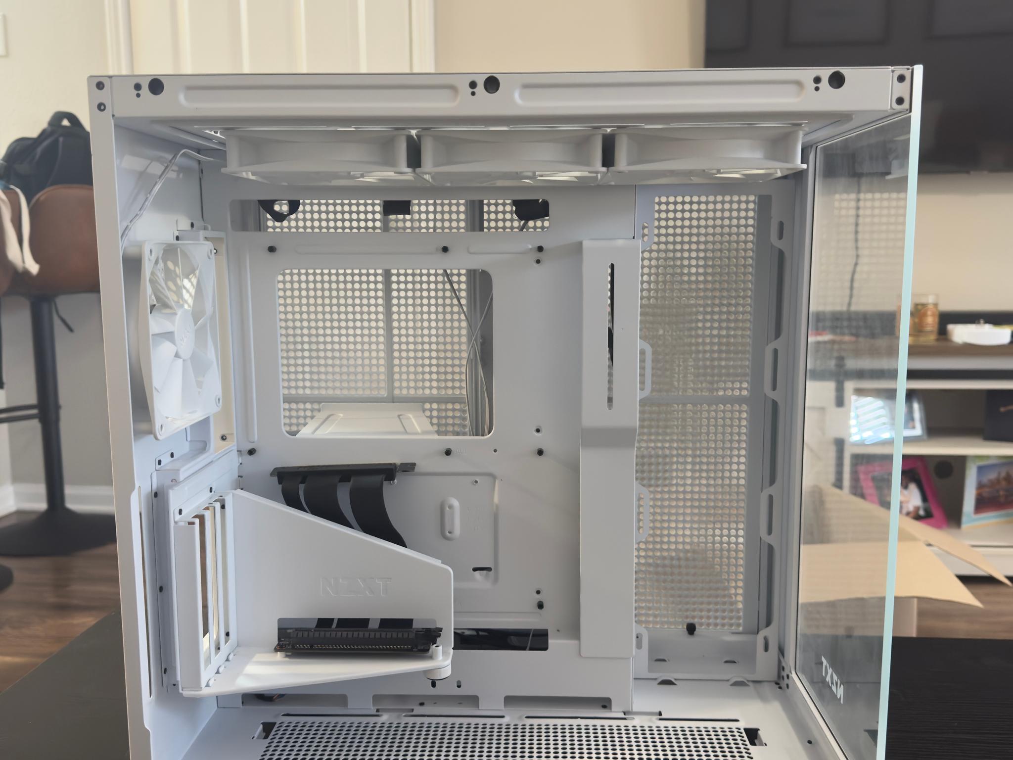 NZXT H9 Flow Dual-Chamber ATX Mid-Tower PC Gaming Case – High-Airflow