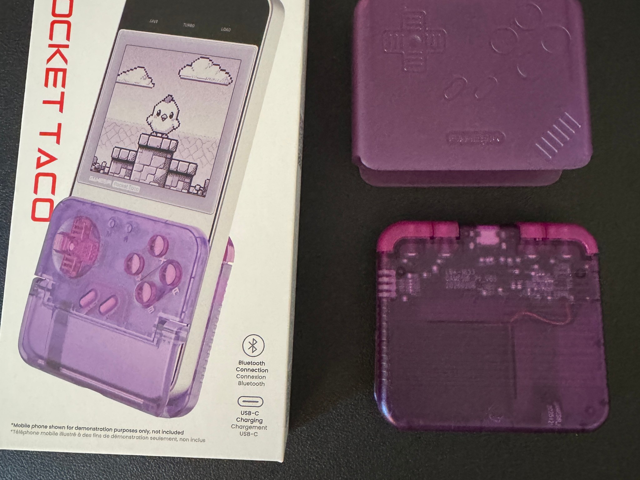 GameSir  Pocket Taco Bluetooth controller purple
