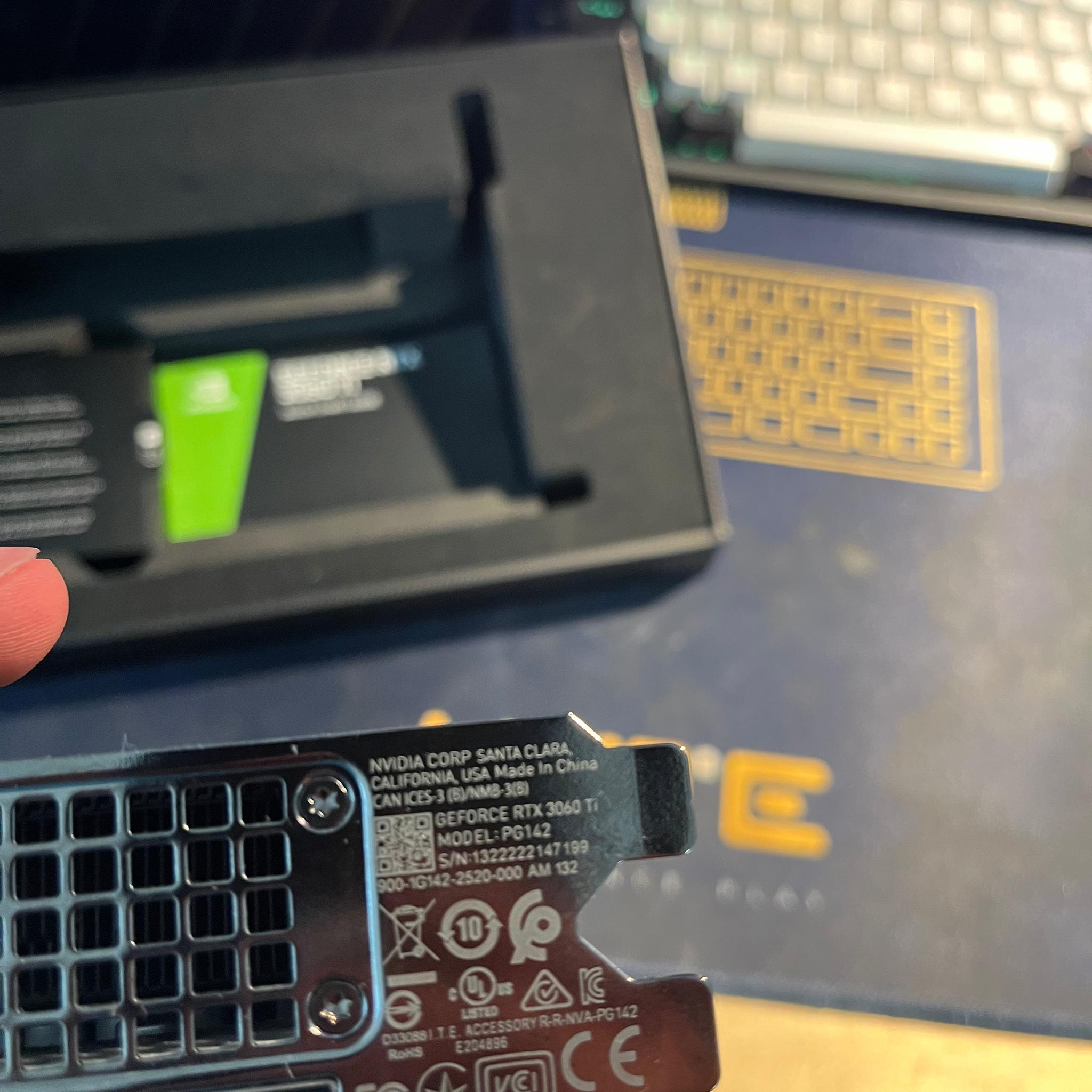 Rtx 3060 ti founders edition.