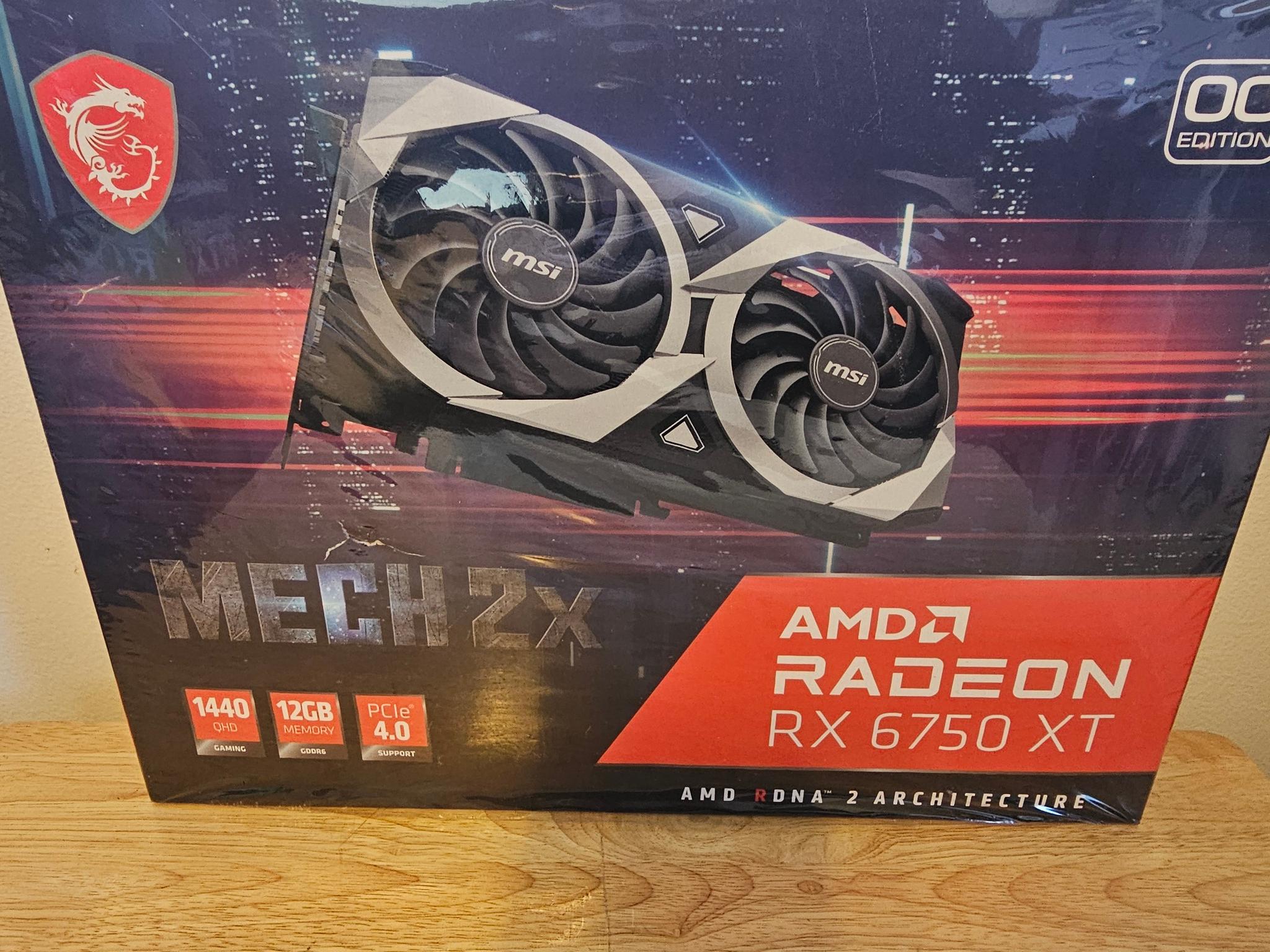 MSI MECH 2X OC Radeon RX 6750 XT