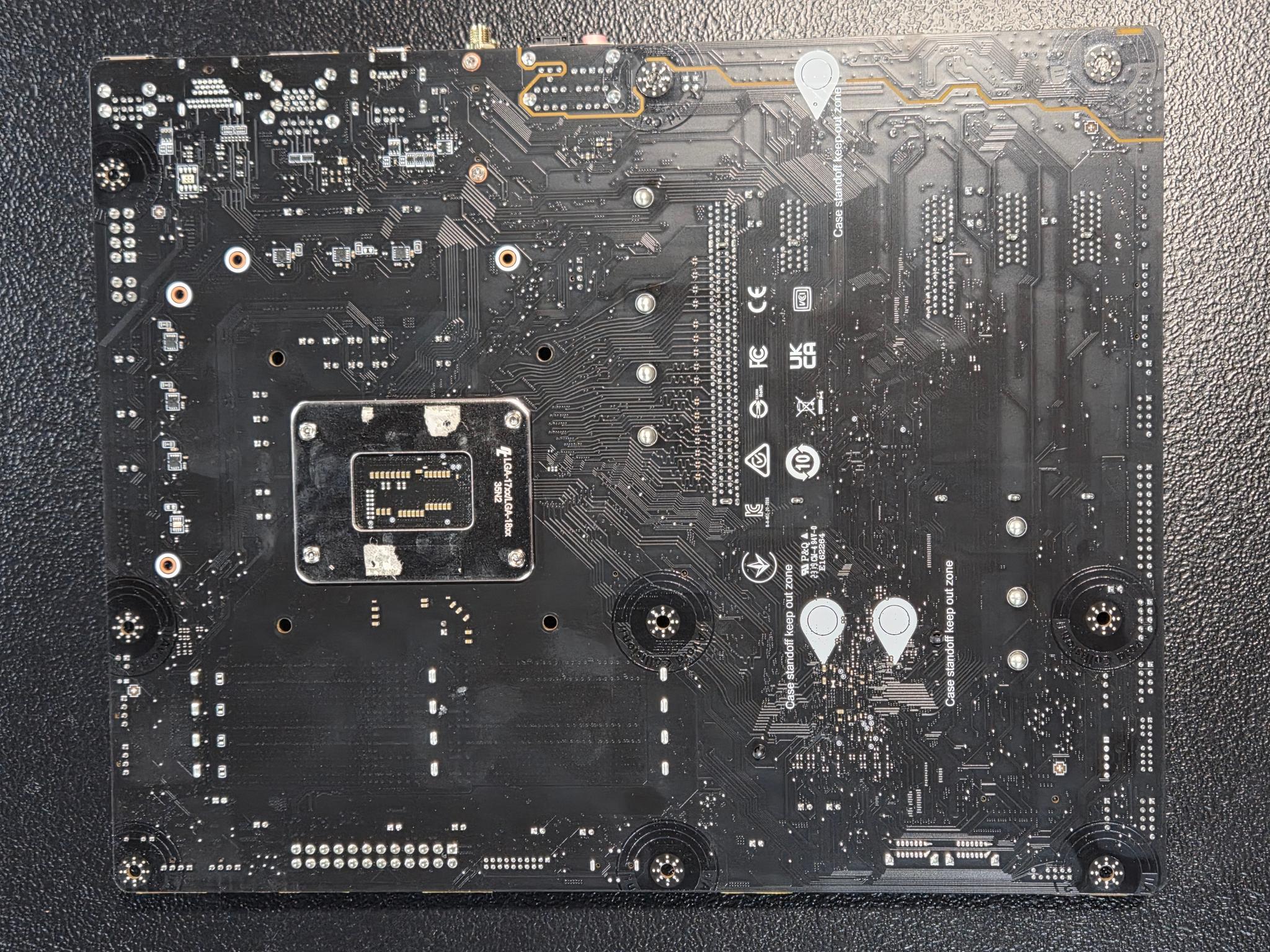 MSI PRO B760-VC WIFI LGA 1700 Motherboard DDR5. With Antennas. No IO Shield