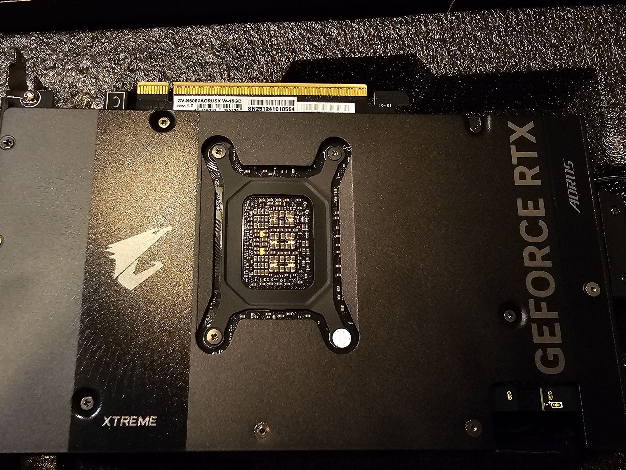 Gigabyte RTX 5080 Aorus XTREME Waterforce 16GB GDDR7 New open box with warranty