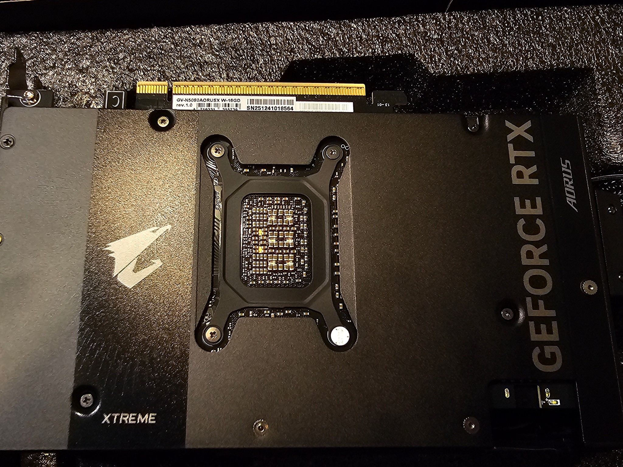 RTX 5080 Aorus XTREME Waterforce 16GB GDDR7 New open box with warranty