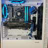 Mid Range White/Blue/Black Gaming PC (Intel 12100f + GTX 1070)