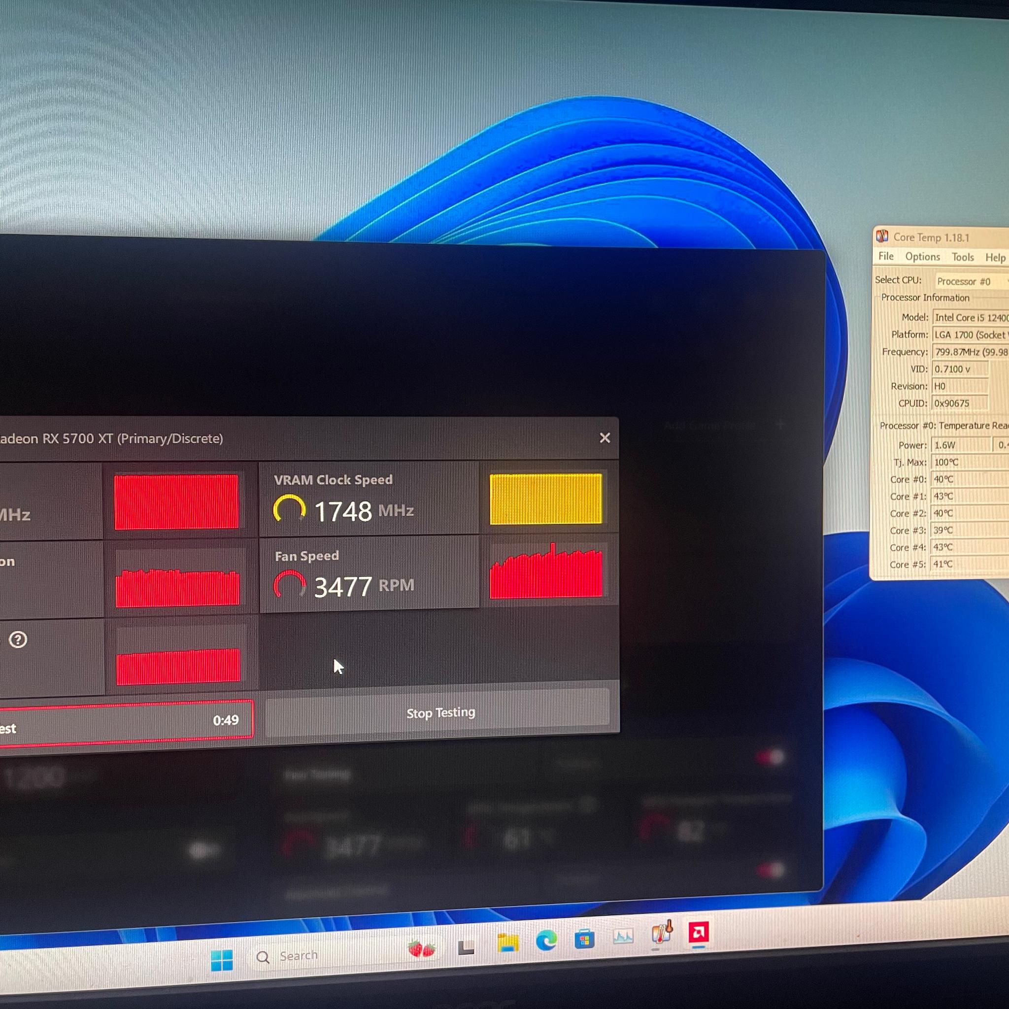 i5-12400 + RX 5700 XT || LGA 1700 ITX SMALL FORM FACTOR Portable w/ Leather Handle