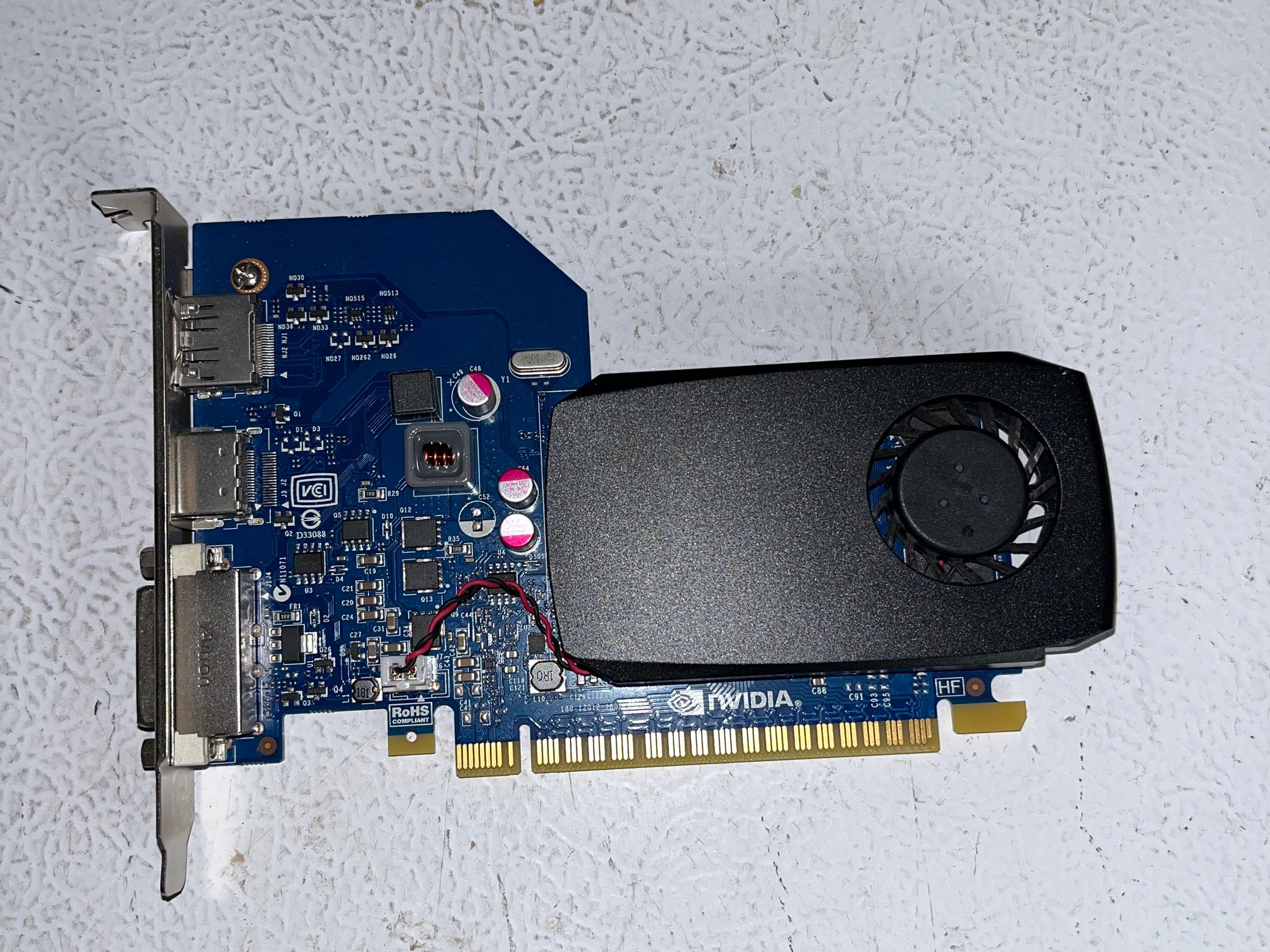 HP NVIDIA GeForce GTX 745 4GB DDR3 PCIe Graphics Card – Tested & Working