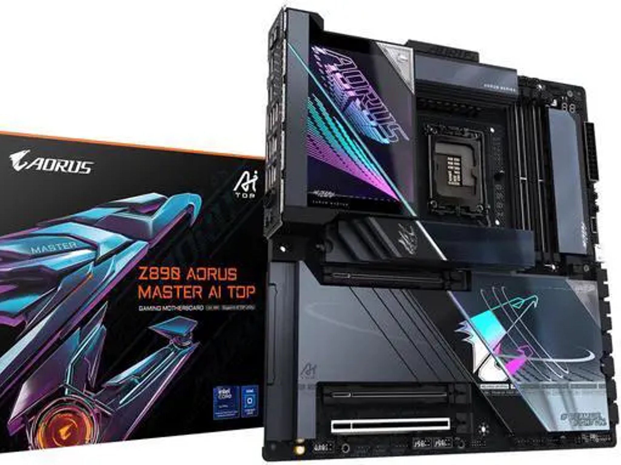 GIGABYTE Z890 AORUS MASTER AI TOP E-ATX | TB4 | WIFI7 | 10GbE LAN