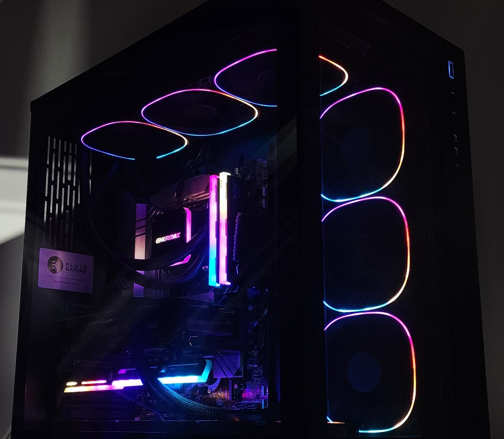 Gaming PC i9-14900K 32GB RAM 2TB SSD RTX 4070 SUPER 12GB Windows 11 Computer