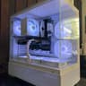 RX 6600xt, Ryzen 5500 White Gaming PC