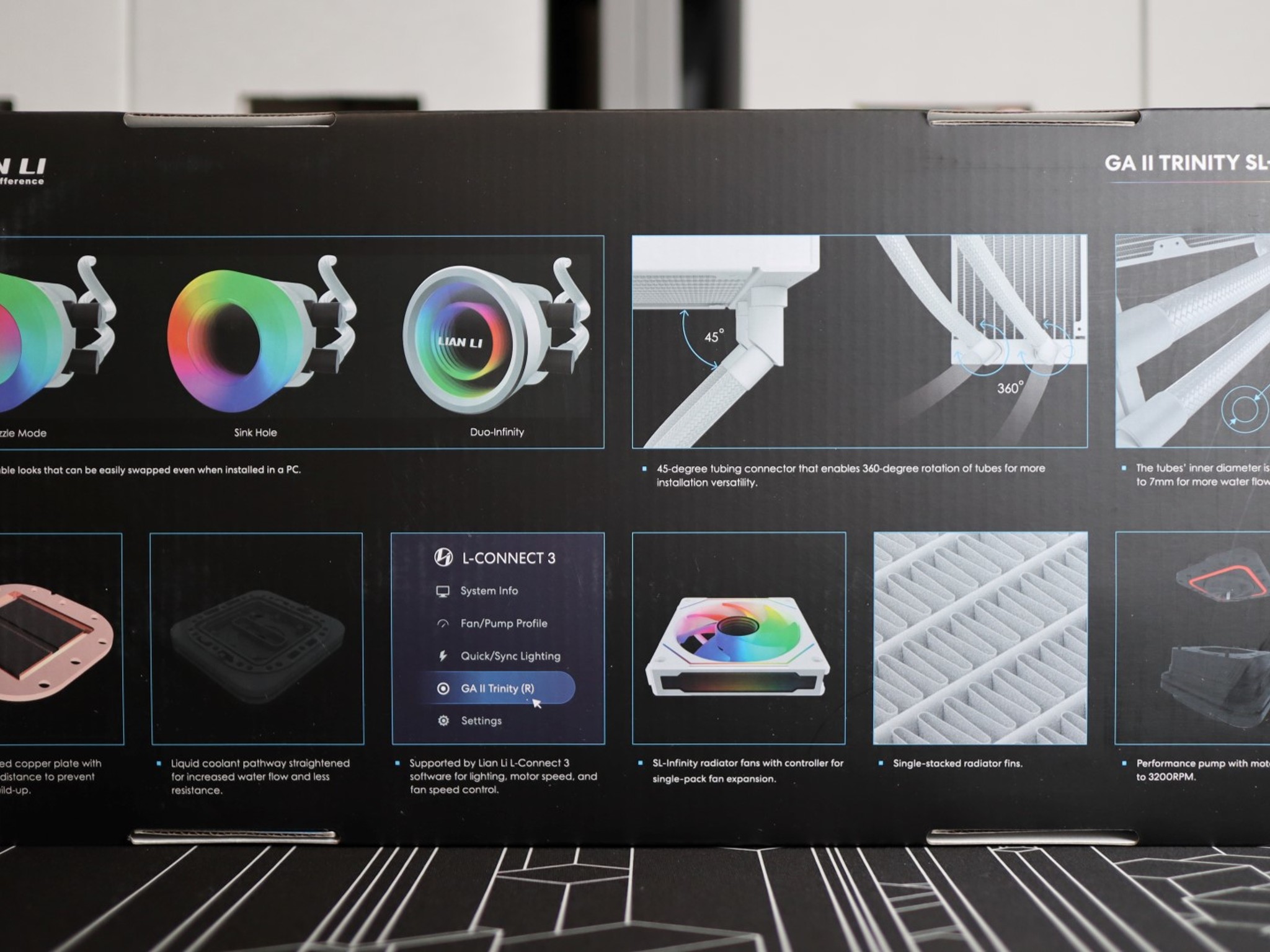 Lian Li Galahad II Trinity Performance GA2P36W.US1 360 AIO CPU Liquid Cooler