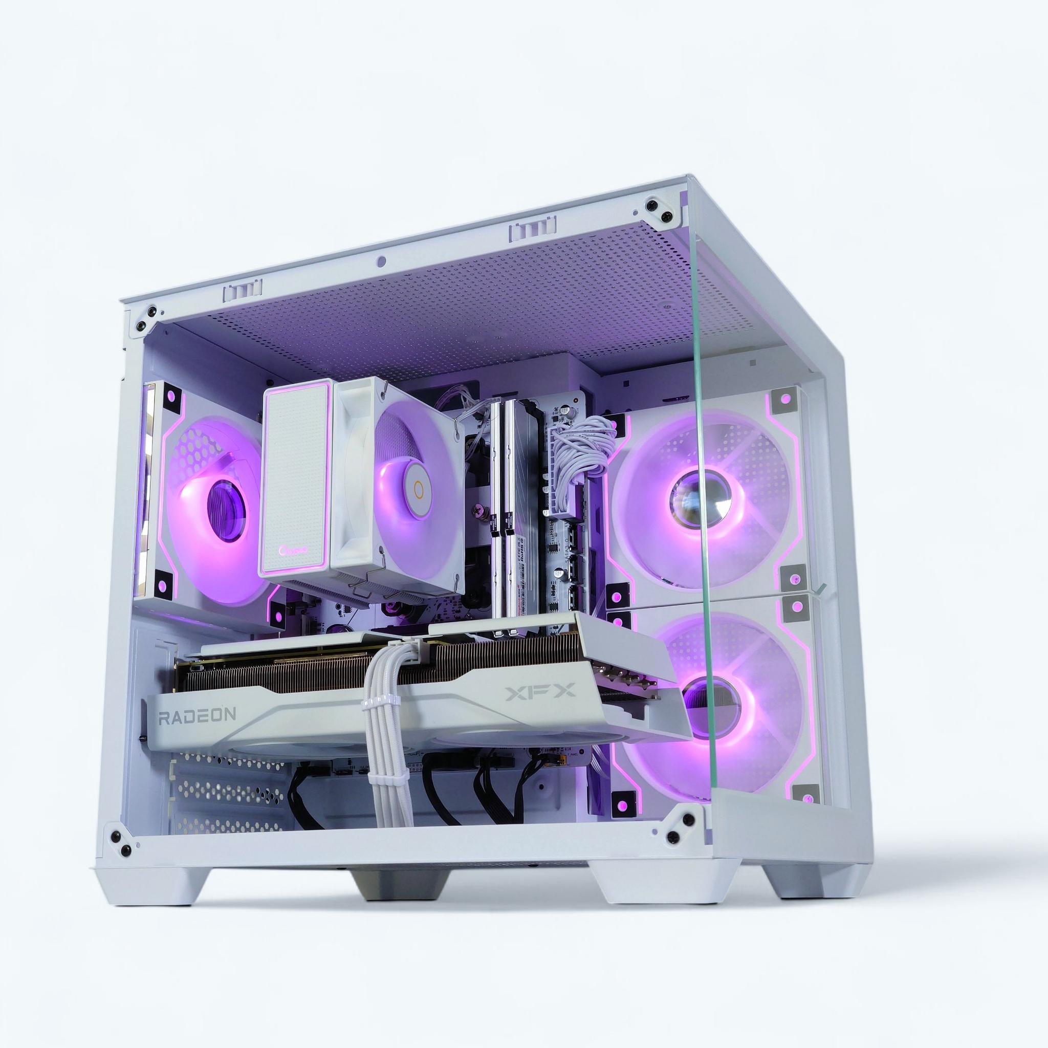 🧊🌊Gaming PC❄️AMD RX 9060 XT 8GB❄️ AMD Ryzen 5 5600❄️ 16GB DDR4❄️ 500GB NVME