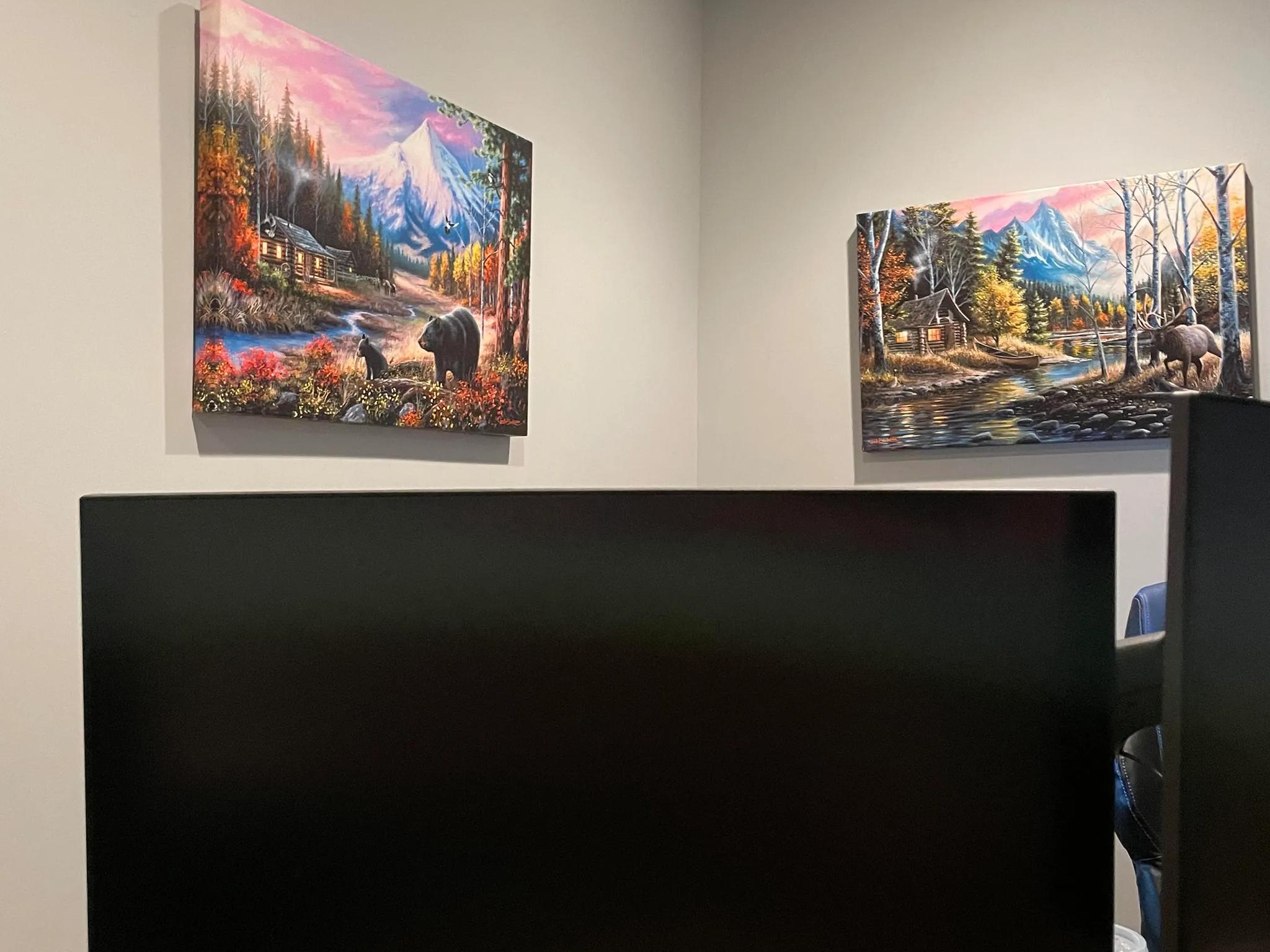 TWO 144Hz 1ms Curved MSI Monitors