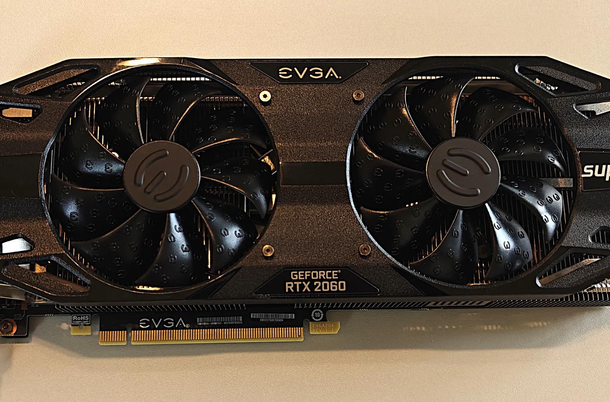 EVGA GeForce RTX 2060 SUPER SC ULTRA GAMING, 08G-P4-3067-KR, 8GB GDDR6, Dual HDB Fans