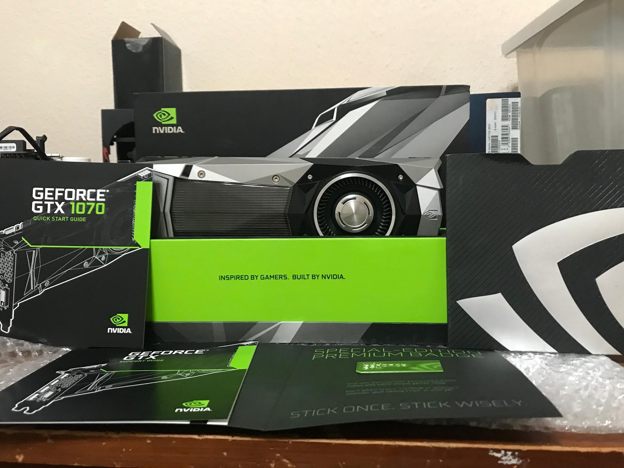 GTX 1070 Founders Edition 8gb