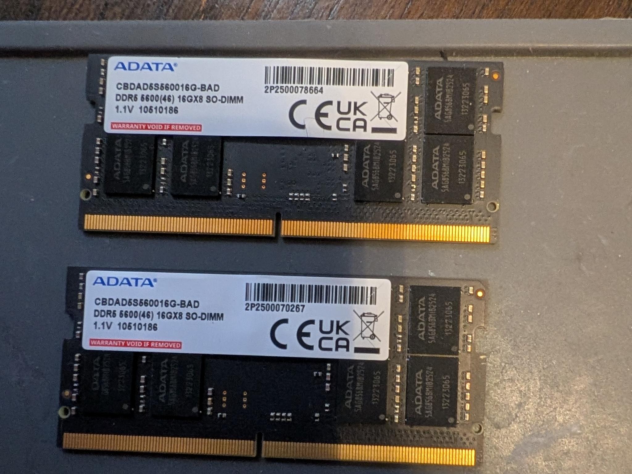 Adata DDR 5 (2x16) 5600mts