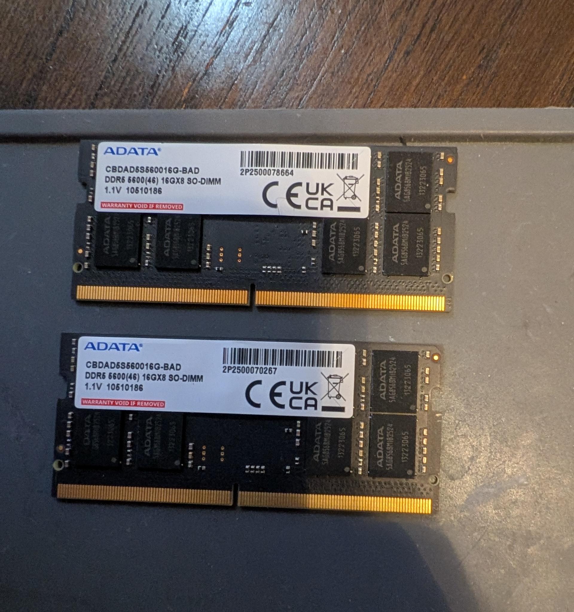 Adata 32g 5600 ram