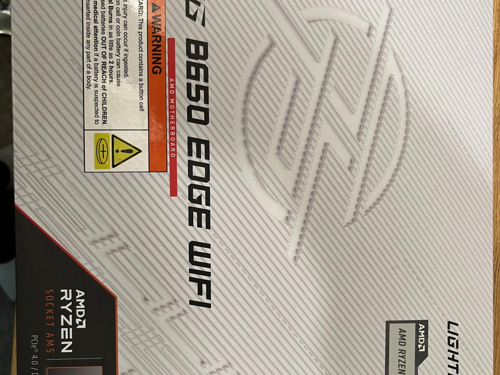 MSI MPG B650 Edge Wifi (AM5)