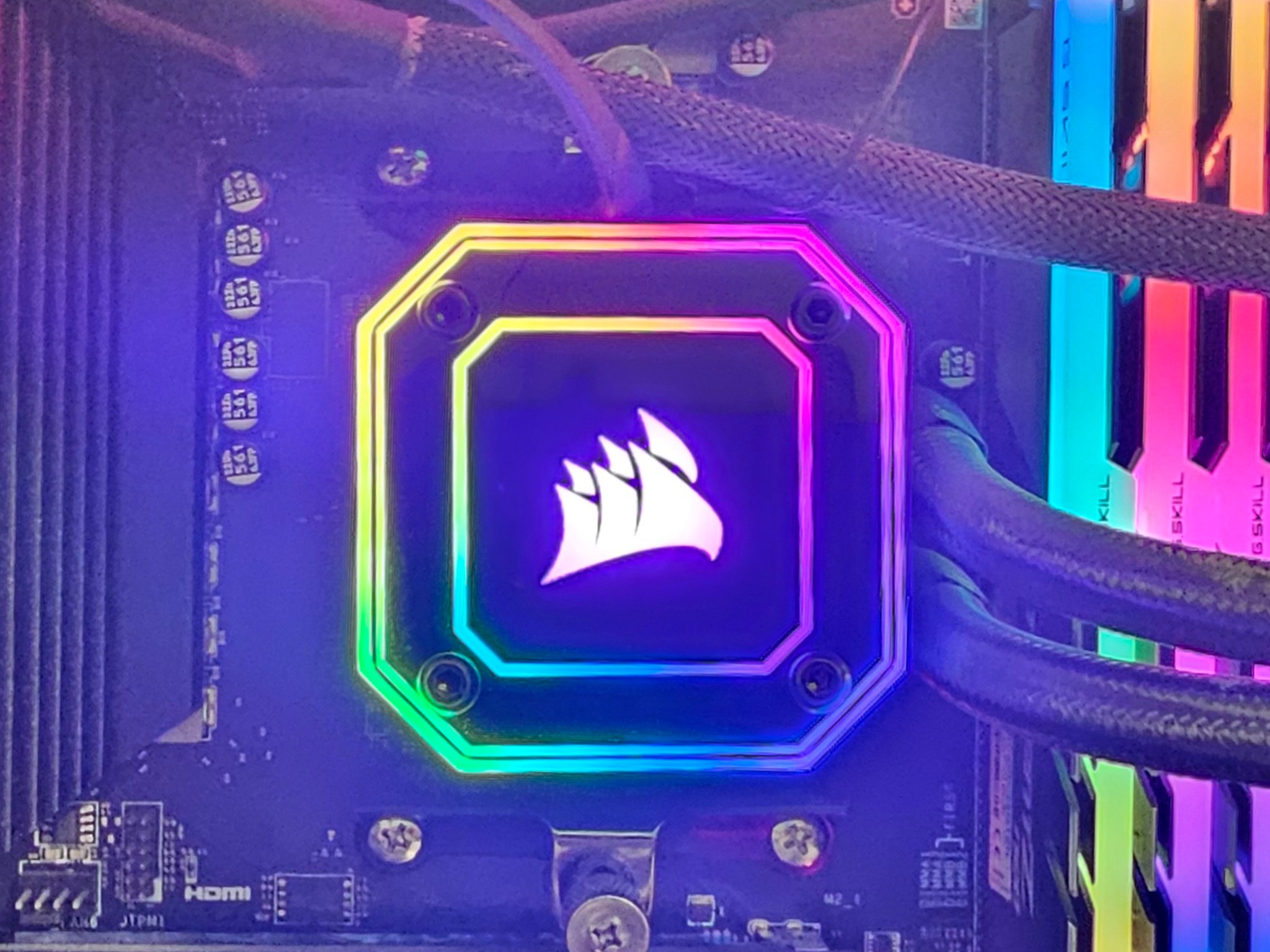 360mm Corsair AIO CPU Liquid Cooler for AMD AM4