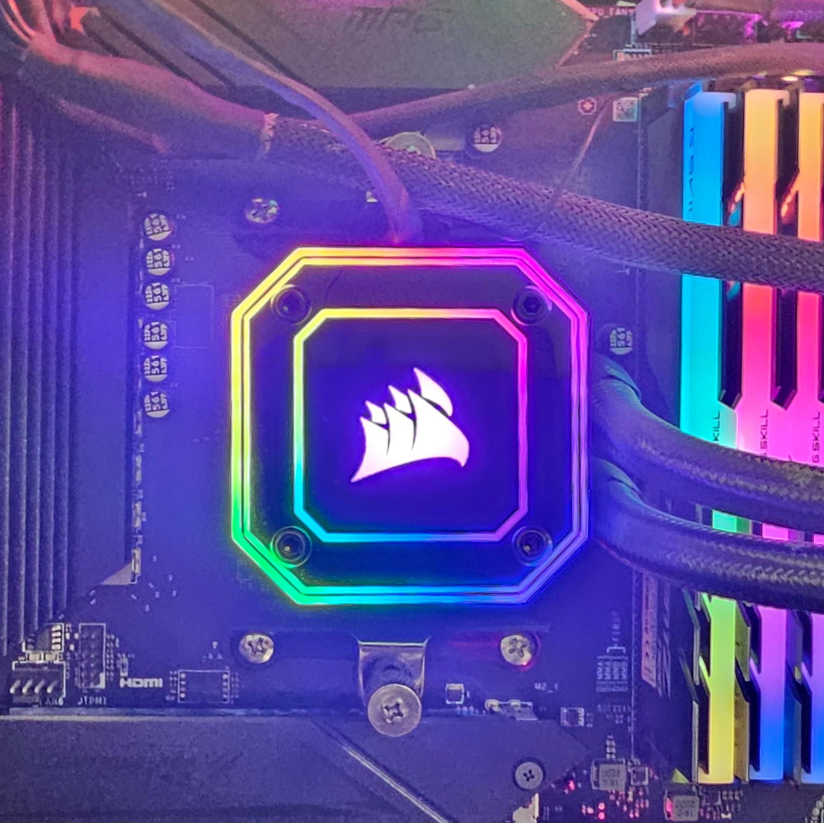 360mm Corsair AIO CPU Liquid Cooler for AMD AM4