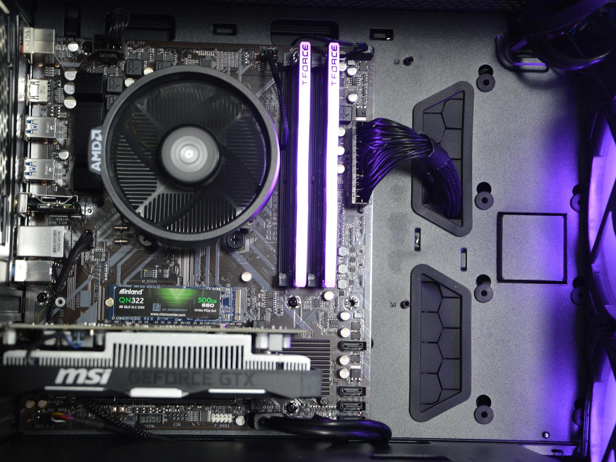 ⚫️🟣| GTX 1650 4GB | RYZEN 5 3600 | 16GB DDR4 RAM | 512GB NVME SSD | Royal Night |