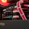 Red 1080p Gaming PC | GTX 1070 | i5 8400 | 16GB | 512GB | ARGB | Wi-Fi + BT | 500W Bronze