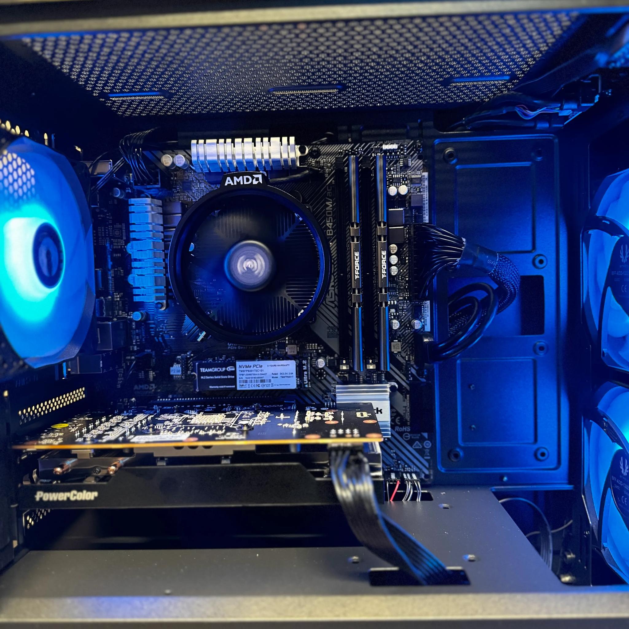 [Eros] || Ryzen 5 5500 + RX 6600 8G w/ 16GB of DDR4 RAM & 1TB M.2 NVMe SSD