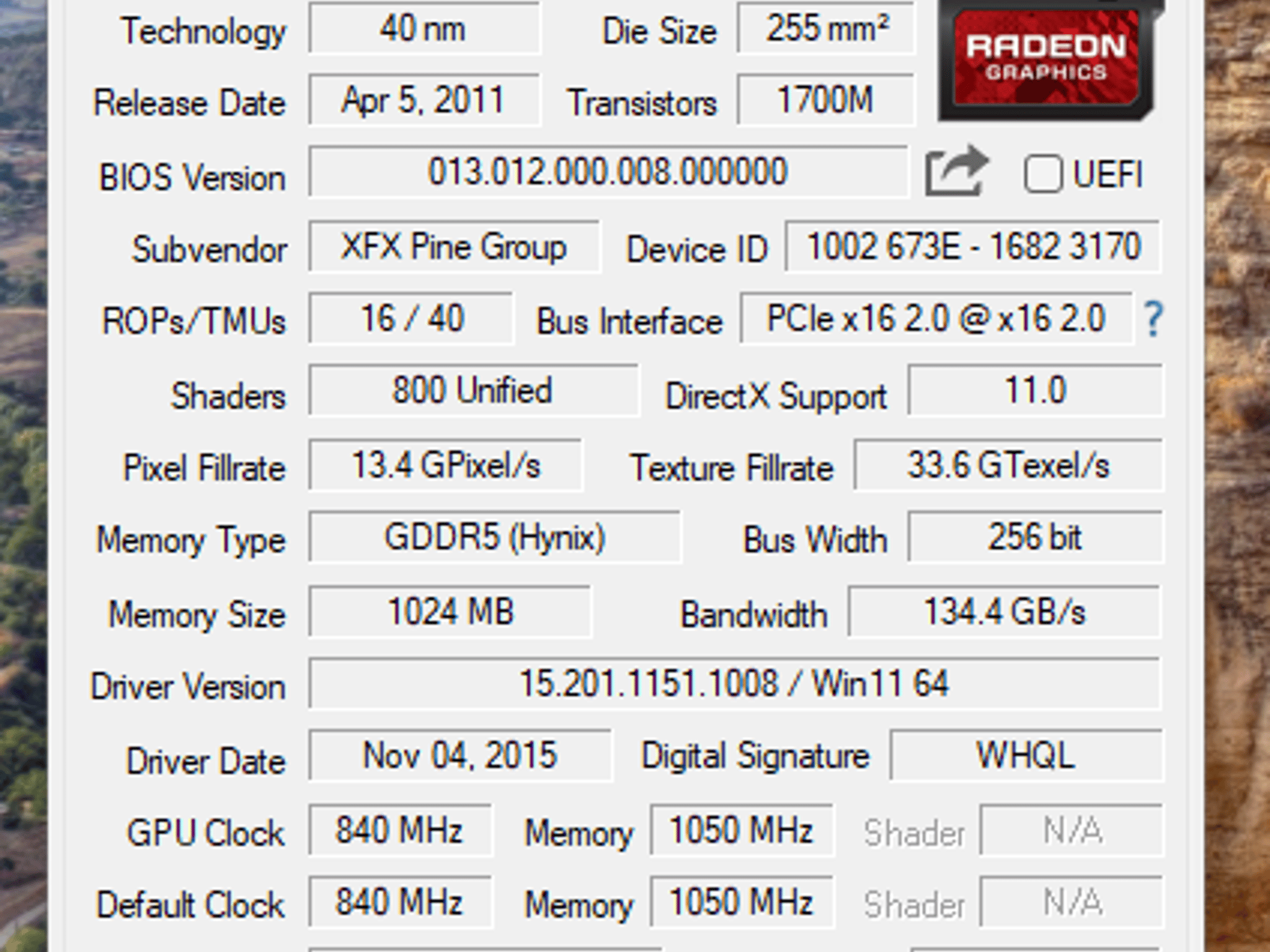 XFX AMD HD 6790 1GB GDDR5 w/Dual mDP HDMI DVI Graphics Card HD-679X-ZD