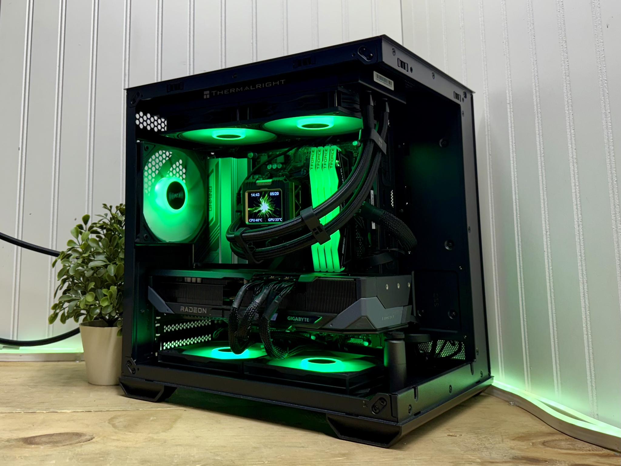 SALE 🕷️Game Slayer V2🕷️ 9600x/9070XT/32g DDR5/240mm AIO/800wpsu/2tb gen 4