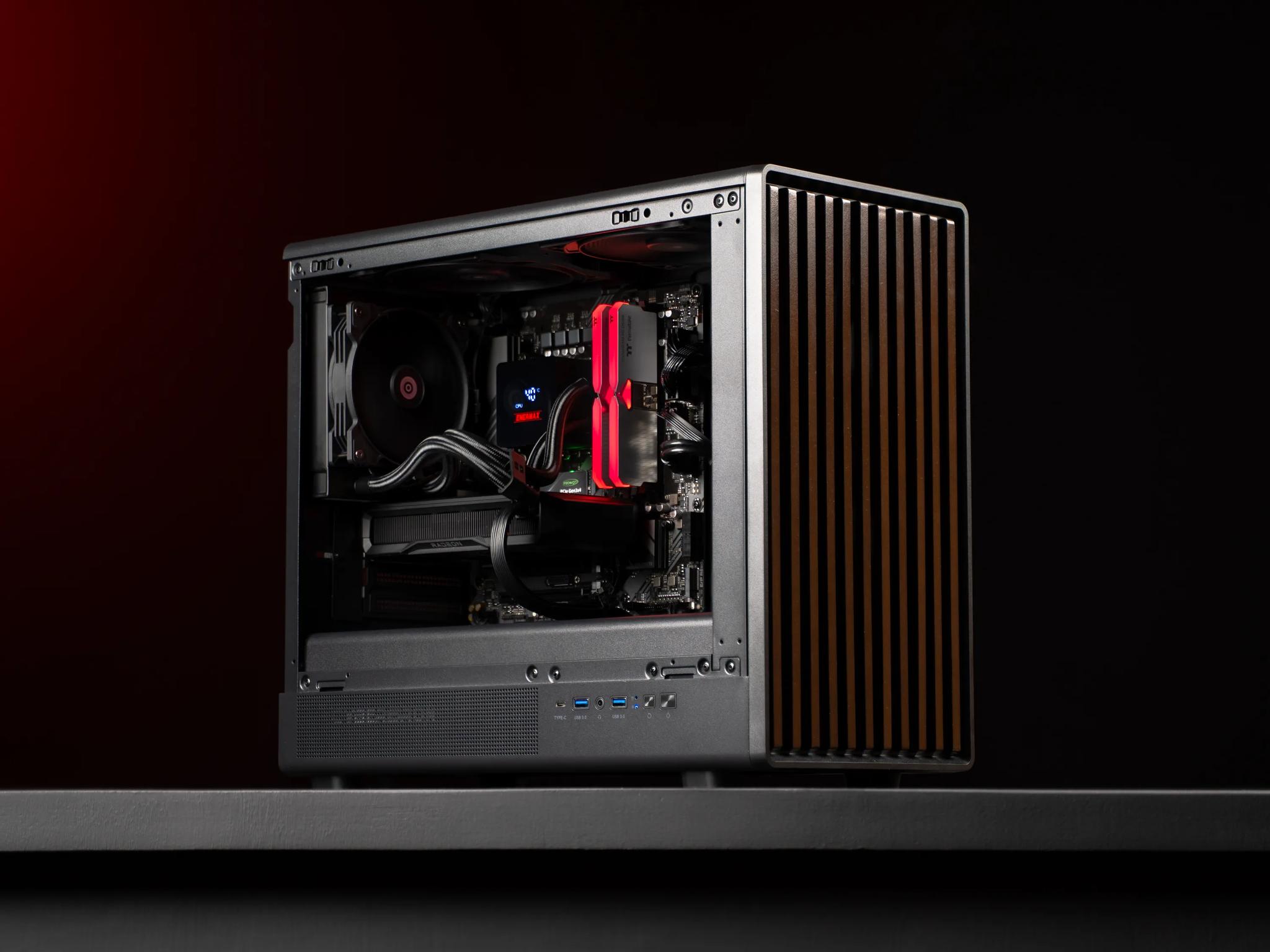 “Procfourm ” RX 7600 i5 13400F 1TB 32GB Windows 11 Liquid Cooled Gaming PC Powerhouse