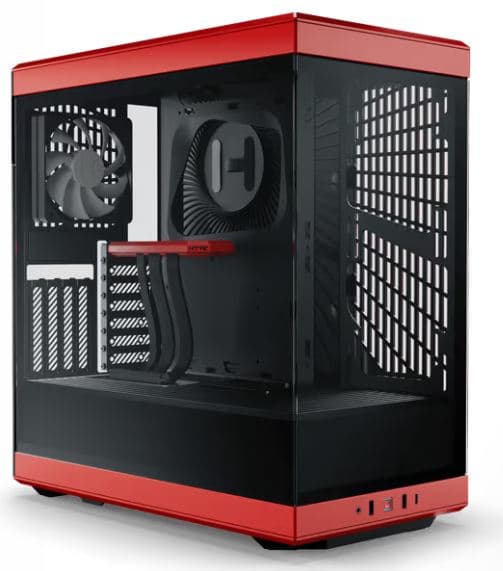 ++ NEW in Factory sealed box ++ Hyte Y40 Black/Red
