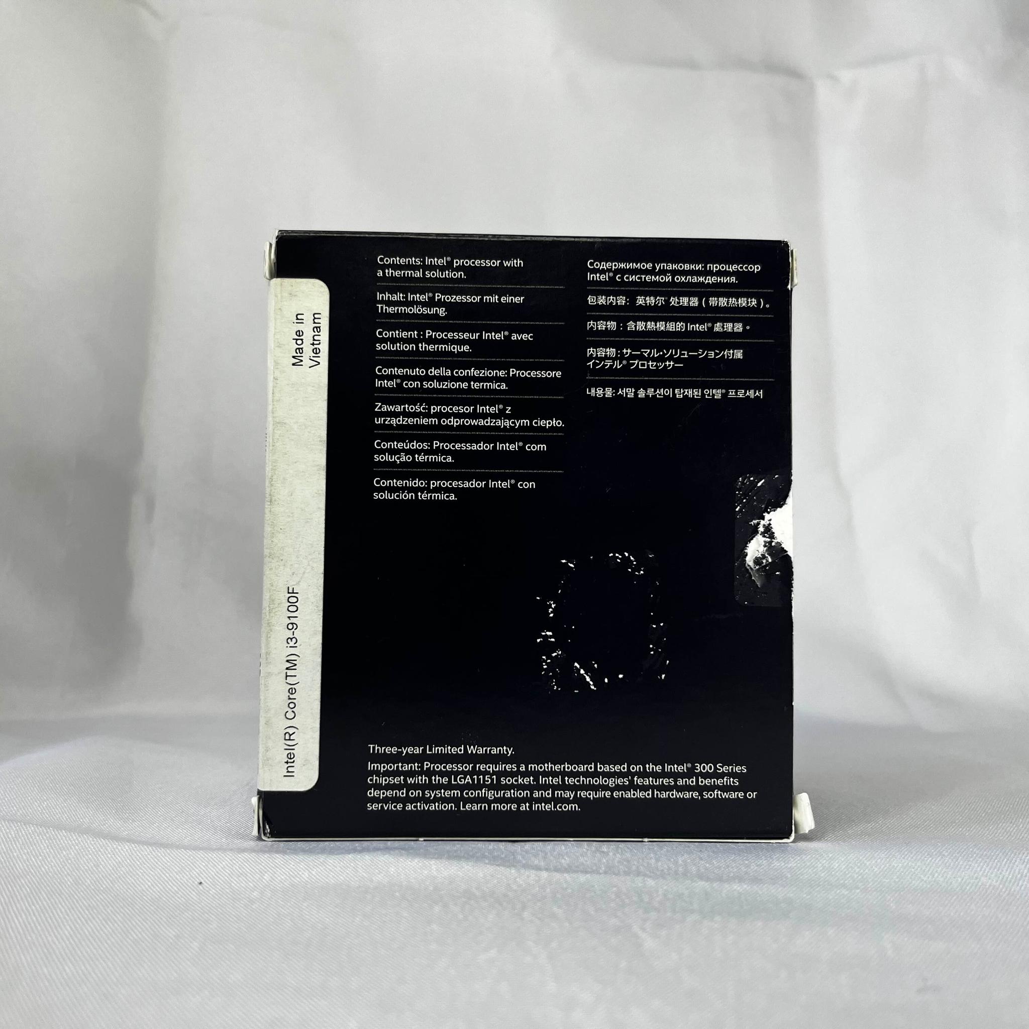 Intel Core i3-9100F