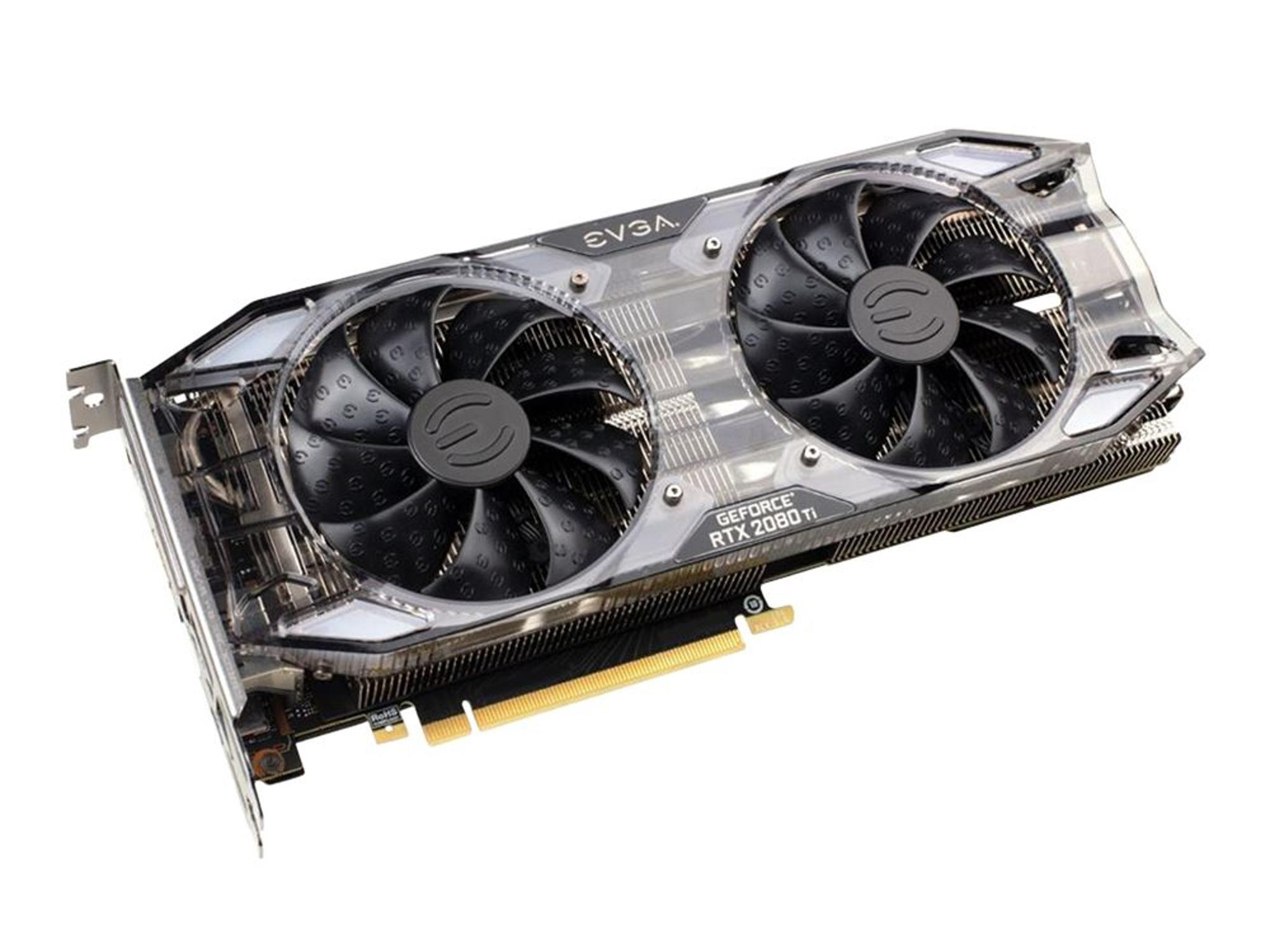 EVGA GeForce RTX 2080 Ti XC Dual-Fan 11GB GDDR6 PCIe 3.0 Graphics Card