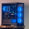 FREE SHIPPING 🖤 🌈 Black RGB Gaming PC | RX 9070 16 GB | Ryzen 5 7600x | 1TB SSD | 32 GB DDR5