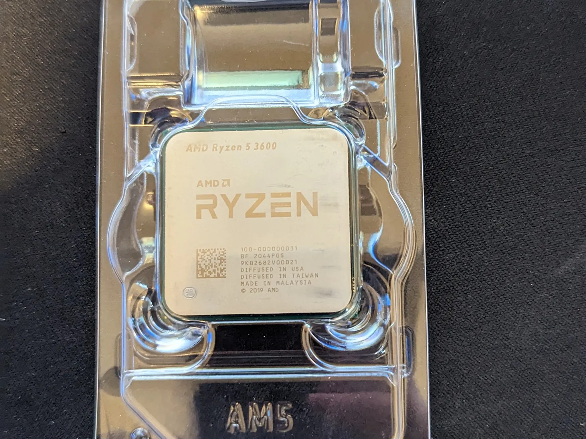 USED - AMD Ryzen 5 3600 3.6 GHz 6-Core Processor