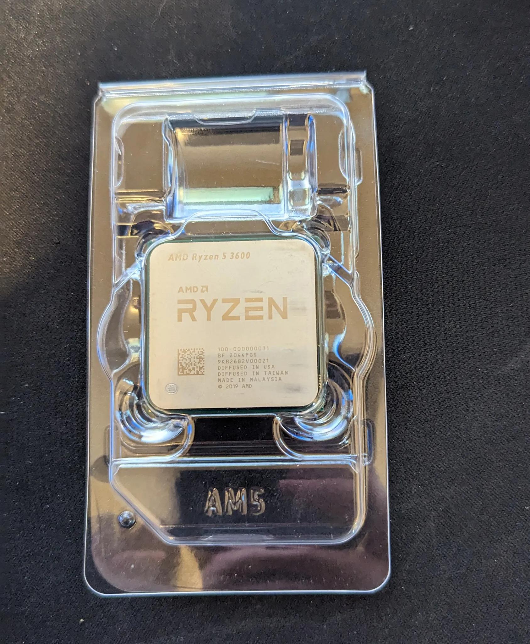 USED - AMD Ryzen 5 3600 3.6 GHz 6-Core Processor