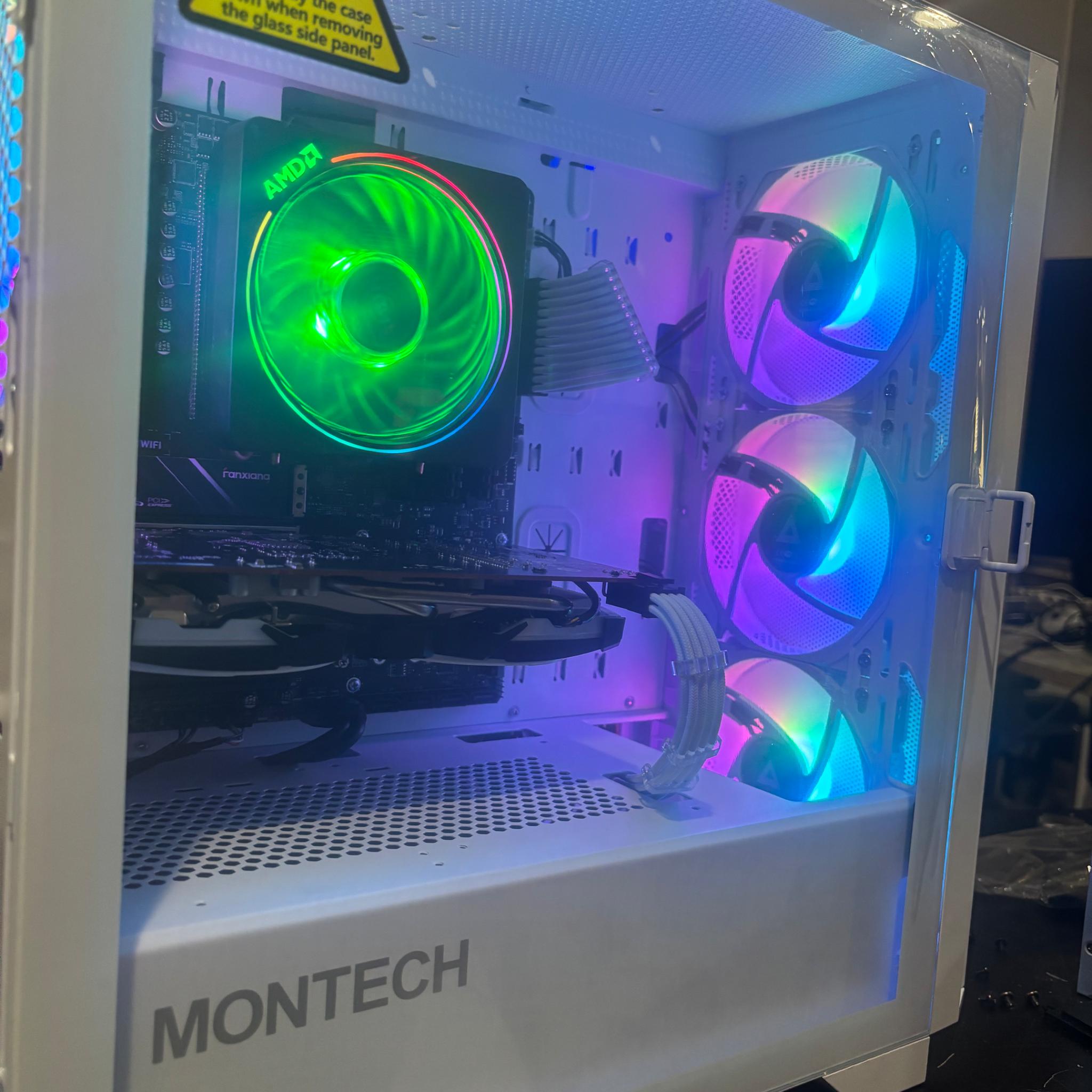 Gaming PC Ryzen 5 5500 RX 6600 16GB DDR4