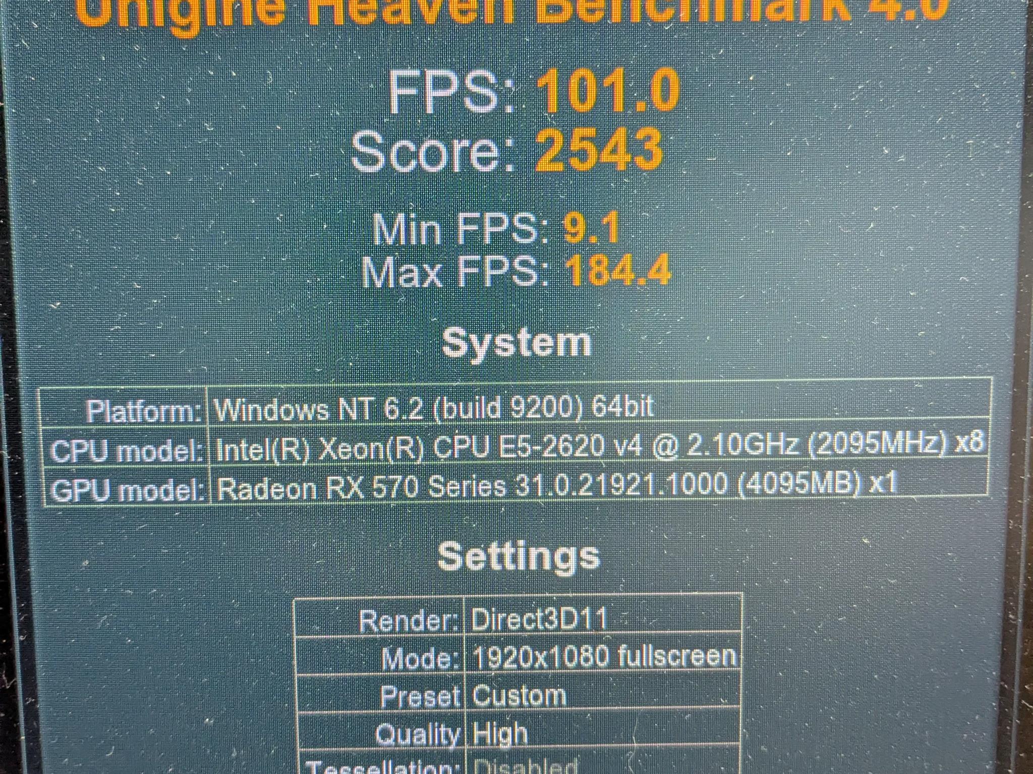 120 FPS Fortnite | 180 Day Warranty | 8 Core Xeon, RX 570 8GB, 32GB RAM, 512GB SSD, Win11, Wifi, RGB