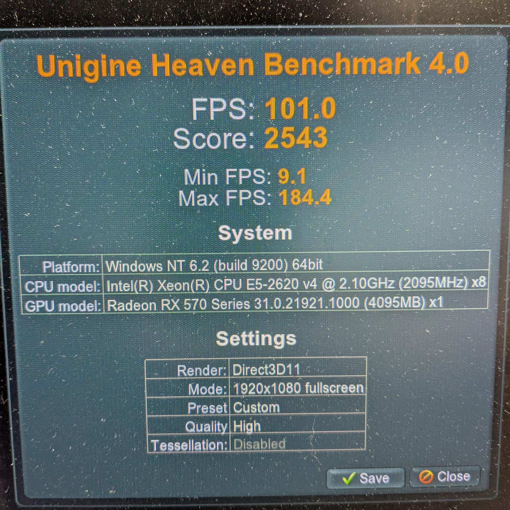 120 FPS Fortnite | 180 Day Warranty | 8 Core Xeon, RX 570 8GB, 32GB RAM, 512GB SSD, Win11, Wifi, RGB