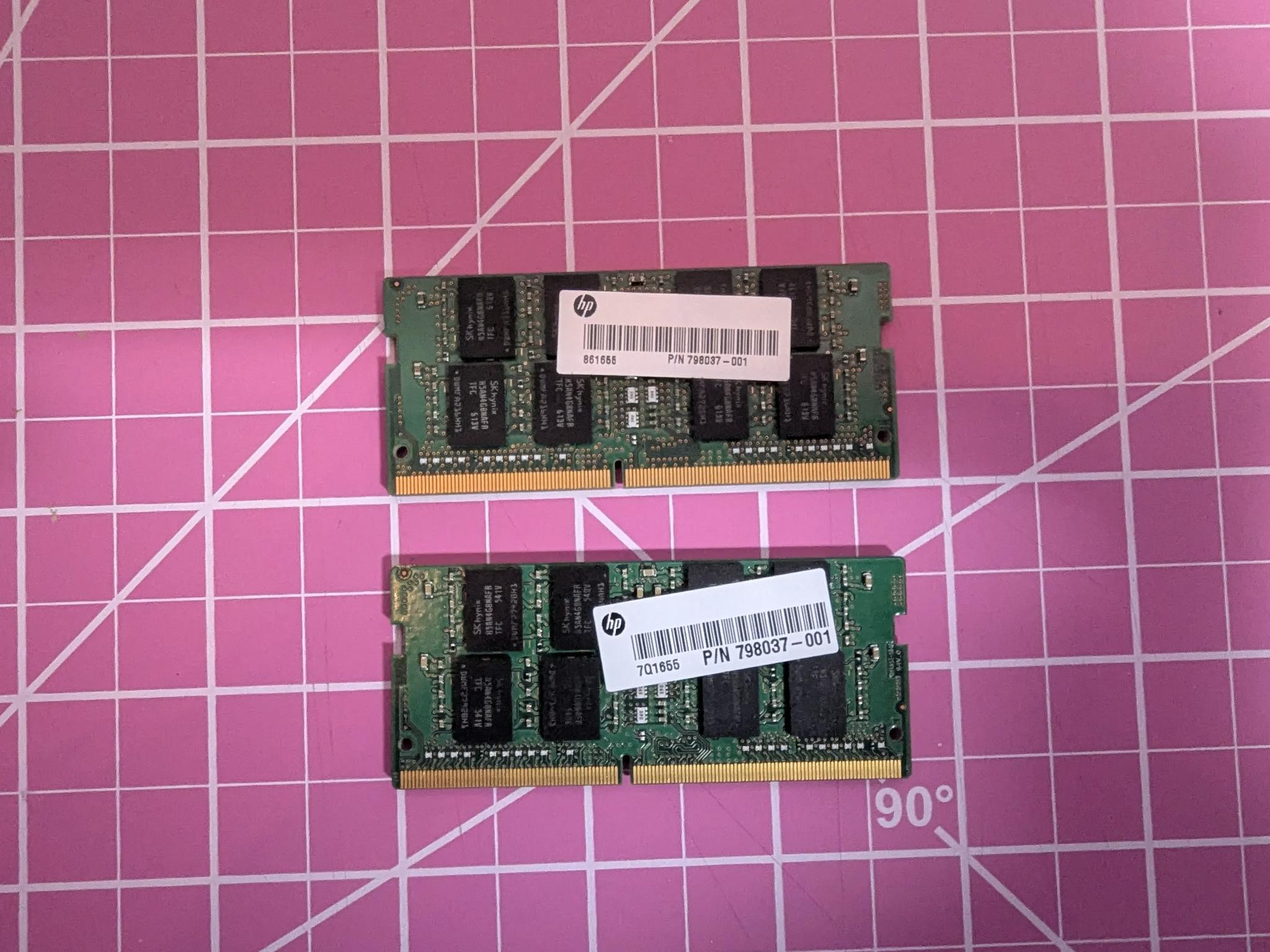 16 GBs (2x8) DDR4 SODIMM Memory