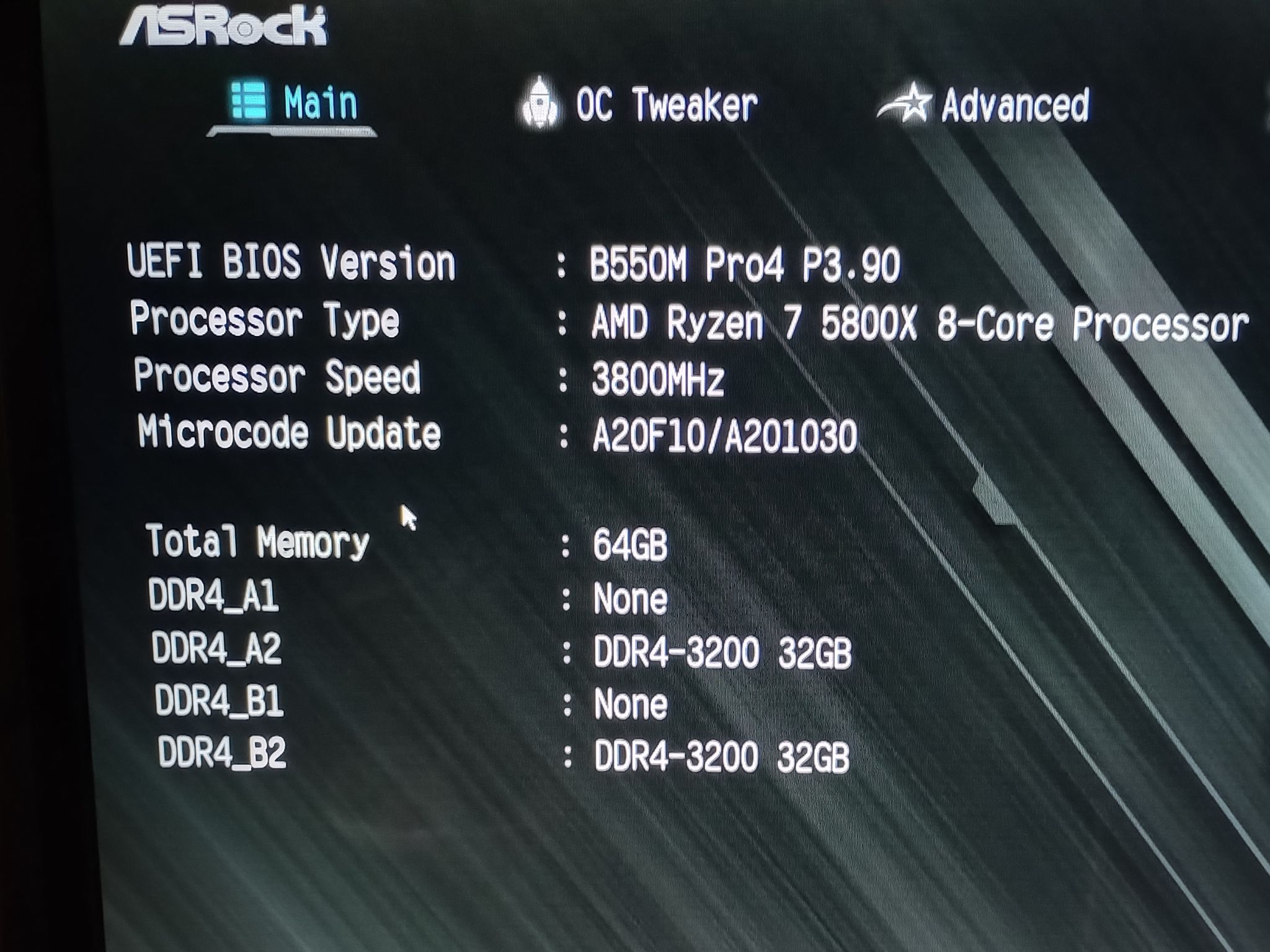 Team T-Force Vulcan Z DDR4-3200 64GB (32x2) CL16