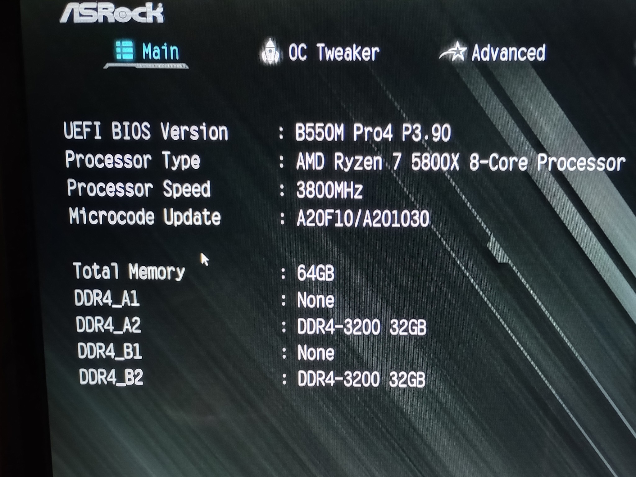 Team T-Force Vulcan Z DDR4-3200 64GB (32x2) CL16