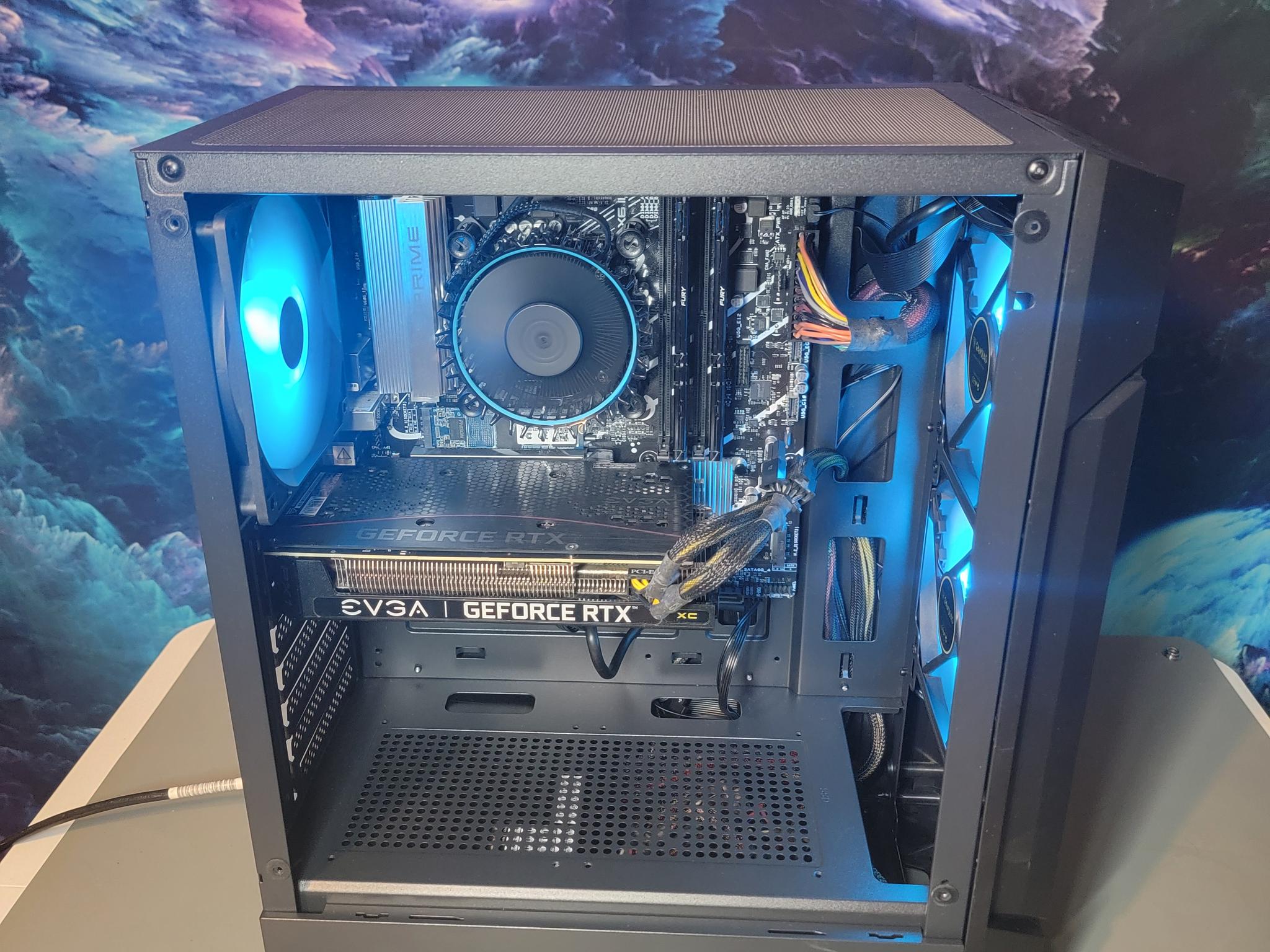 EVGA RTX 3060 12GB + Intel Core i3 12100f PC Build #28