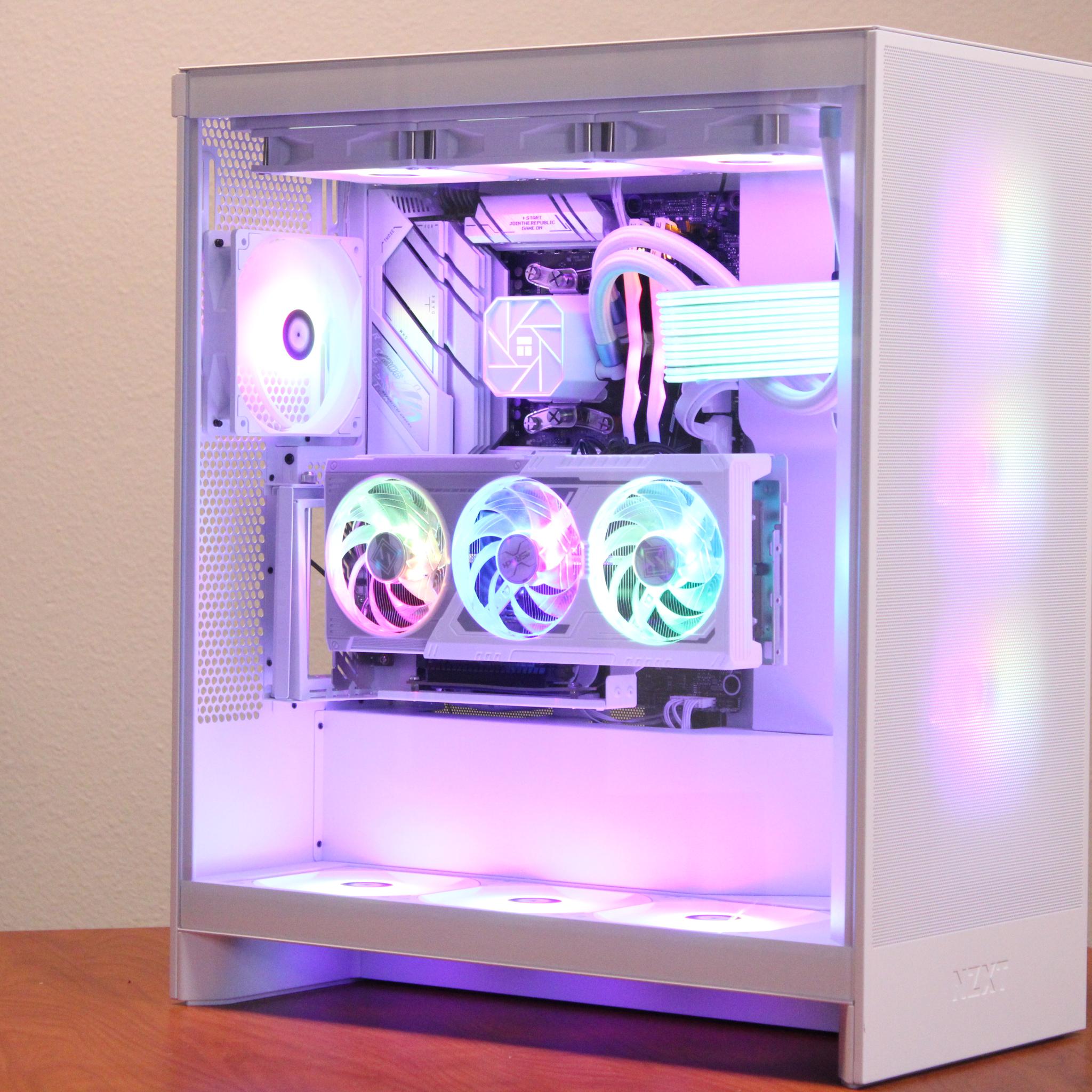 4K MONSTER - ASROCK 9070XT OC 16GB-R7 7800X3D-32GB DDR5 6000 CL36-ROG B650 WIFI-1TB SSD-RGB