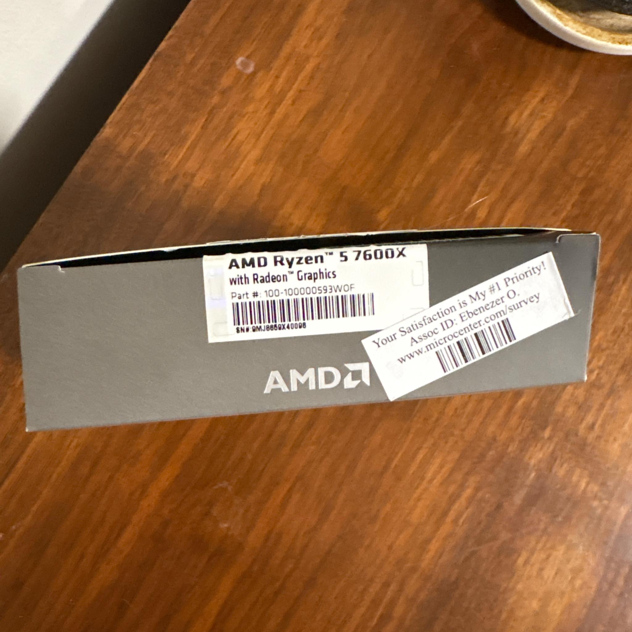 7600X - Used lightly